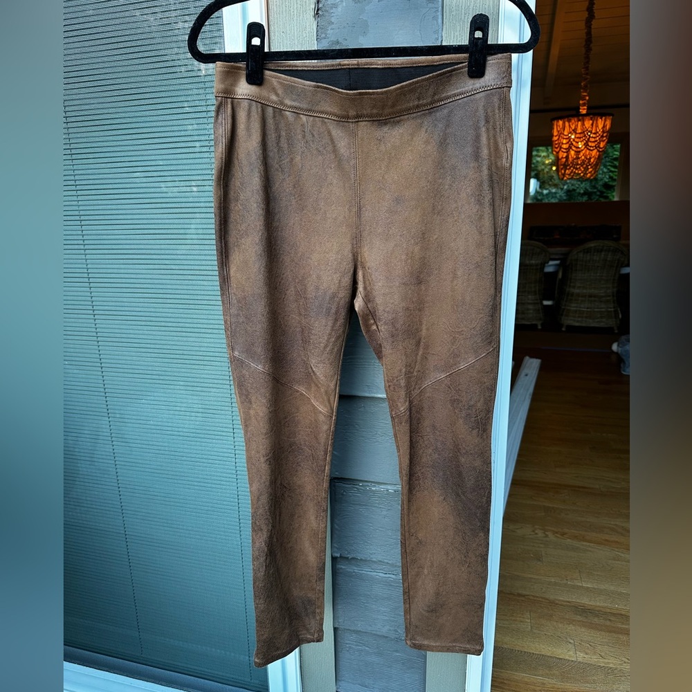 Free People Brown Skinny Pants
